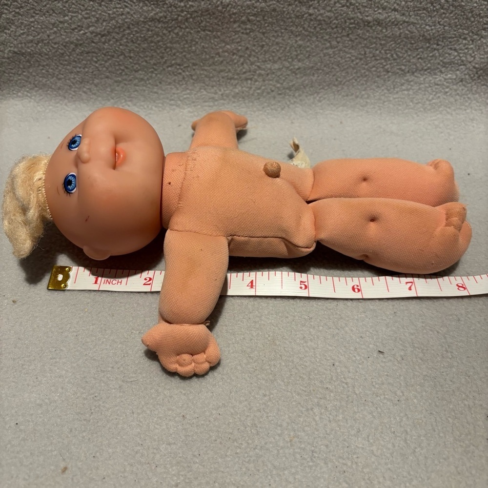 Vintage 1995 Mattel Cabbage Patch Kids Doll‎ Blonde Hair Blue Eyes Collectible - Picture 5 of 8